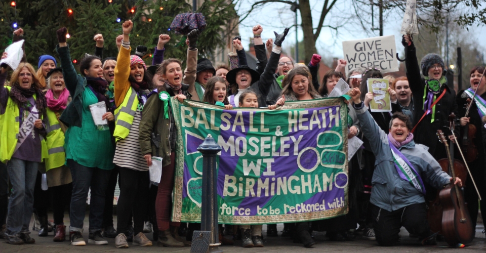 Balsall Heath and Moseley WI 'March of the Women'